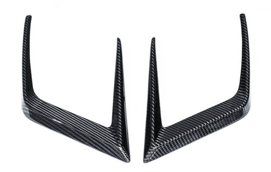 Lotus Eletre 2023 2024 with Aftermarket Parts - PK Style Front Bumper Outer & Inner Trim Pre-preg Carbon Fiber from Ventus Veloce