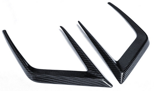 Lotus Eletre 2023 2024 with Aftermarket Parts - PK Style Front Bumper Outer & Inner Trim Pre-preg Carbon Fiber from Ventus Veloce
