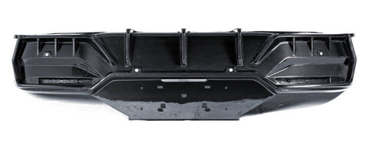 Lotus Eletre 2023 2024 with Aftermarket Parts - PK Style Rear Diffuser Pre-preg Carbon Fiber from Ventus Veloce