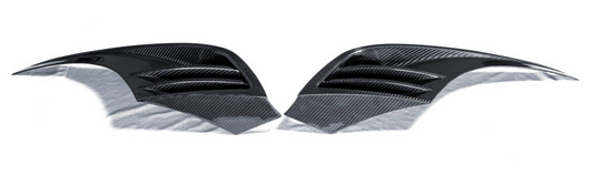 Lotus Eletre 2023 2024 with Aftermarket Parts - PK Style Rear Vent Trim Pre-preg Carbon Fiber from Ventus Veloce