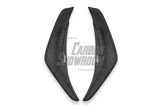 MINI Cooper JCW (John Cooper Works) S Base F56 LCI 2022-ON with Aftermarket Parts - Front Canards Carbon Fiber/FRP from Geex Village