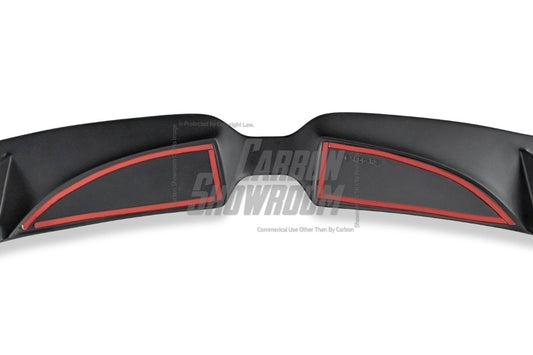 MINI Cooper JCW (John Cooper Works) S Base F56 LCI 2022-ON with Aftermarket Parts - Rear Roof Spoiler Carbon Fiber/FRP from Geex Village