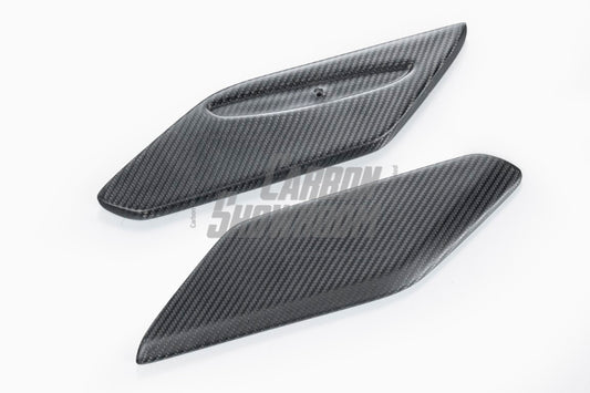 BMW M5 M5C F90 (Fits Both Pre-LCI & LCI) 2018 2019 2020 2021 2022 2023 & 5 Series M550 540 G30 (Fits both Pre-LCI & LCI) 2017 2018 2019 2020 2021 2022 2023 with Aftermarket Parts - MP Style Rear Wing Carbon Fiber/FRP from ArmorExtend