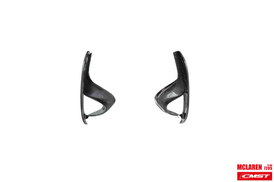 McLaren 720s 2018 2019 2020 2021 2022 2023 with Aftermarket Parts - 765lt Conversion Rear Bumper & Rear Diffuser & Rear Canards Carbon Fiber / FRP from CMST Tuning