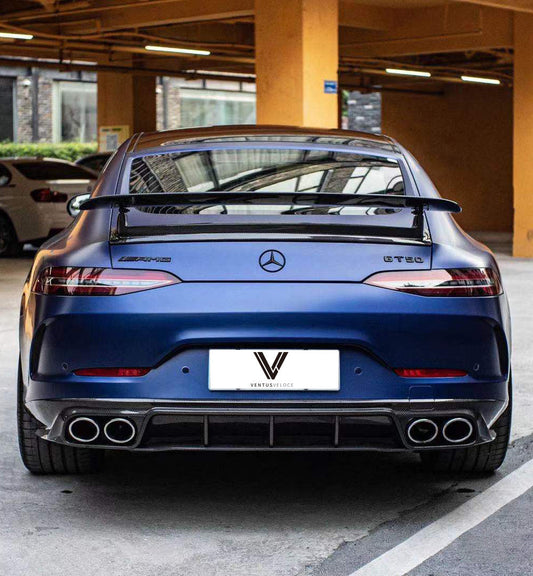 Mercedes-Benz AMG GT 4 Door GT53 GT50 GT43 X290 2019 2020 2021 2022 2023 2024 with Aftermarket Parts - Rear Diffuser Dry Pre-preg Carbon Fiber from Ventus Veloce