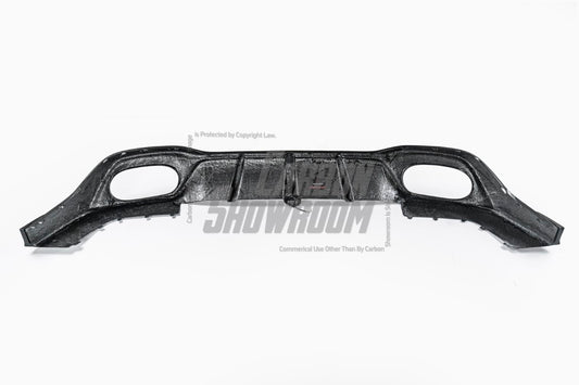 Mercedes Benz A-Class A45/A35/A250/A220 W177 2019 2020 2021 2022 2023 2024 with Aftermarket Parts - AE Style Rear Diffuser Carbon Fiber from ArmorExtend