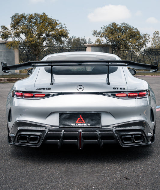 Mercedes Benz AMG GT63 SE Performance/Pro/Base GT55 C192 2025-ON with Aftermarket Parts - ART Rear Diffuser Dry Pre-preg Carbon Fiber from ArmorExtend