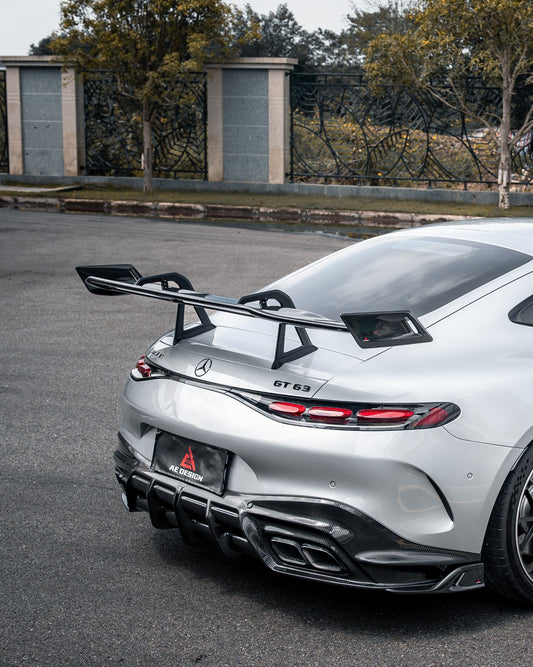Mercedes Benz AMG GT63 SE Performance/Base C192 GT55 GT43 2025-ON with Aftermarket Parts - ART Rear Wing & Deck Lid Dry Pre-preg Carbon Fiber from ArmorExtend