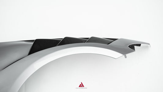 Mercedes Benz AMG GT63 SE Performance/Pro/Base GT55 GT43 C192 2025-ON with Aftermarket Parts - ART Front Fenders Dry Pre-preg Carbon Fiber from ArmorExtend
