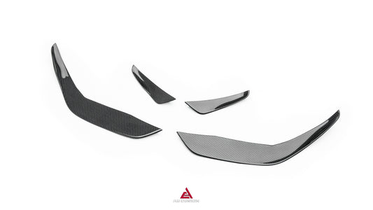 Mercedes Benz AMG GT63 SE Performance/Base C192 2025-ON with Aftermarket Parts - ART Front Canards Dry Pre-preg Carbon Fiber from ArmorExtend