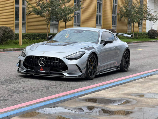 Mercedes Benz AMG GT63 SE Performance/Pro/Base GT55 C192 2025-ON with Aftermarket Parts - ART Side Skirts Dry Pre-preg Carbon Fiber from ArmorExtend