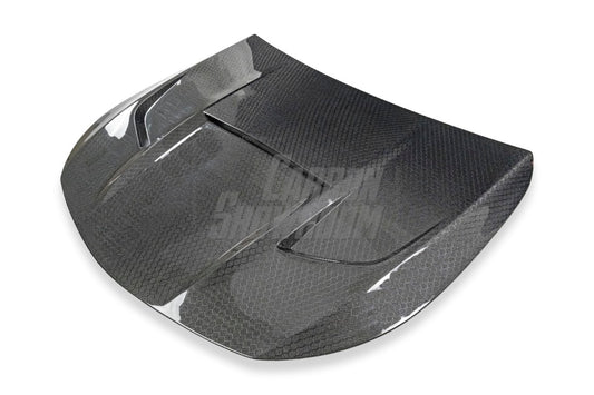 Mercedes Benz E63 E63S W213 2017 2018 2019 2020 2021 2022 2023 2024 with Aftermarket Parts - AE Hood Bonnet Carbon Fiber from ArmorExtend