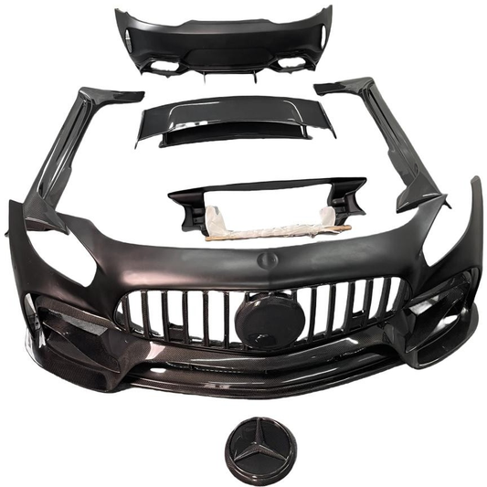 Mercedes Benz AMG GT GTS C190 2016 2017 2018 2019 2020 2021 with Aftermarket Parts - IMP Style Full Body Kit Carbon Fiber from Aero Republic