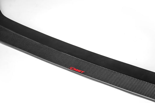 Nissan GTR Nismo Black Edition Track Edition Premium Base 2008 2009 2010 2011 2012 2013 2014 2015 2016 2017 2018 2019 2020 2021 2022 2023 2024 vehicles with Aftermarket Parts - Stage 1 Front Lip for Stage 1 and 2 CMST Facelift Front Bumper Carbon Fiber / FRP