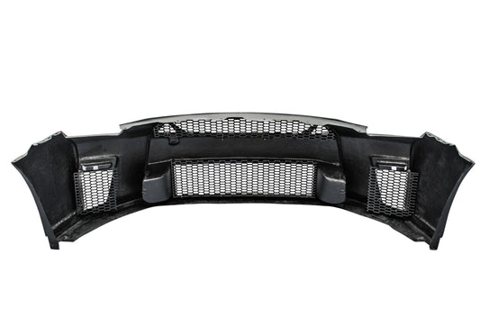 Nissan GTR Nismo Black Edition Track Eidtion Premium Base 2008-2016 (for installation on 2017-2024 vehicles, 2008-2016 hood is recommended) with Aftermarket Parts - Stage 1 Style Front Bumper & Lip (Undertray & DRL included) Carbon Fiber / FRP from CMST Tuning