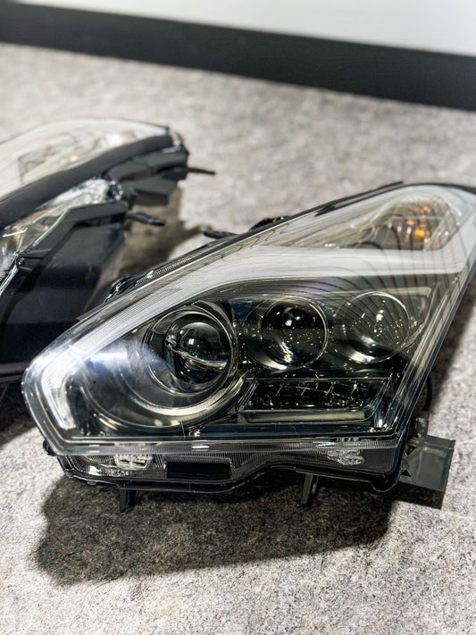 Nissan GTR Nismo T-Spec Black Edition Track Eidtion Premium Pure 2008-2023 (Left & Right Hand Drive) with Aftermarket Parts - Facelift Style Head Lights from CMST Tuning