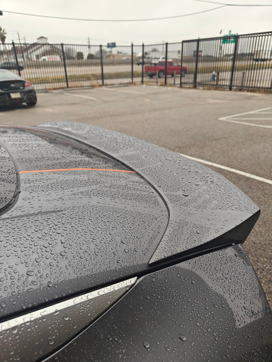 Nissan Z 400Z RZ34 Fairlady 2022-ON with Aftermarket Parts - Ducktail Spoiler Carbon Fiber / FRP from PROJECT WIDEBODY