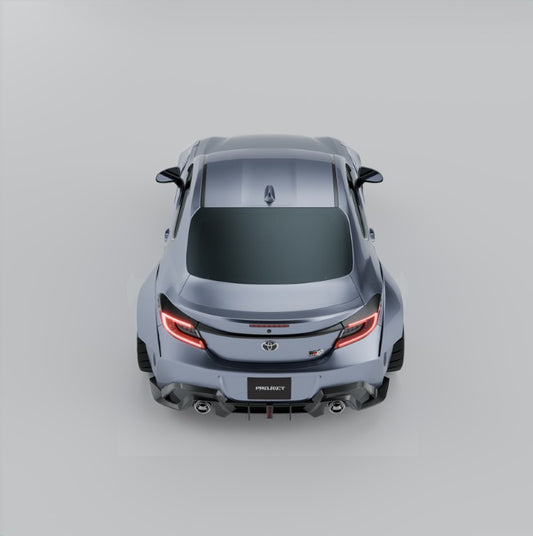 Subaru BRZ ZD8 2022-ON & Toyota GR86 ZN8 2022-ON with Aftermarket Parts - PROJECT WIDEBODY Full Kit Carbon Fiber/FRP from PROJECT WIDEBODY