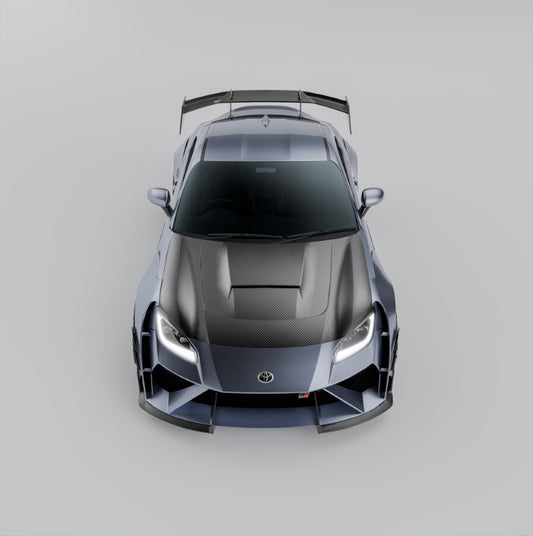 Subaru BRZ ZD8 2022-ON & Toyota GR86 ZN8 2022-ON with Aftermarket Parts - PROJECT WIDEBODY Full Kit Carbon Fiber/FRP from PROJECT WIDEBODY