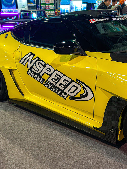 Nissan Z 400Z RZ34 Fairlady 2022-ON with Aftermarket Parts - Side Skirts Extensions Carbon Fiber / FRP from PROJECT WIDEBODY