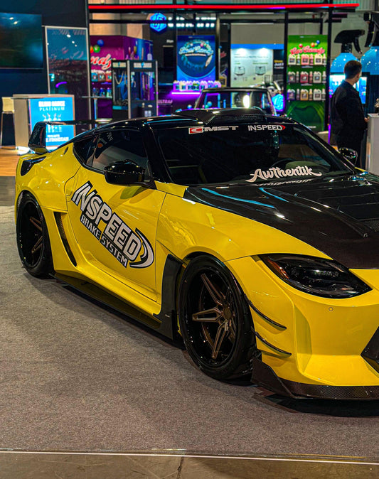 Nissan Z 400Z RZ34 Fairlady 2022-ON with Aftermarket Parts - Front Replacement Fenders Carbon Fiber / FRP from PROJECT WIDEBODY