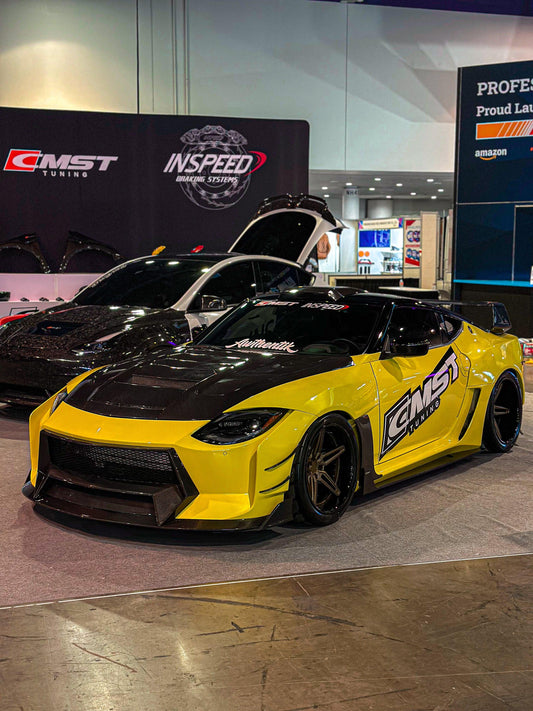 Nissan Z 400Z RZ34 Fairlady 2022-ON with Aftermarket Parts - Front Replacement Fenders Carbon Fiber / FRP from PROJECT WIDEBODY