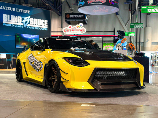 Nissan Z 400Z RZ34 Fairlady 2022-ON with Aftermarket Parts - Front Bumper & Lip Carbon Fiber / FRP from PROJECT WIDEBODY