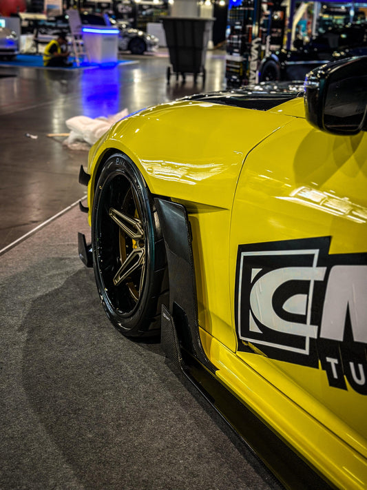 Nissan Z 400Z RZ34 Fairlady 2022-ON with Aftermarket Parts - Front Replacement Fenders Carbon Fiber / FRP from PROJECT WIDEBODY
