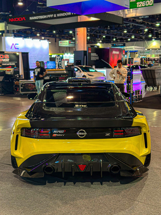 Nissan Z 400Z Nismo Proto Performance Sport RZ34 2023-ON with Aftermarket Parts - PROJECT WIDEBODY Rear Wing Only Carbon Fiber/FRP from PROJECT WIDEBODY