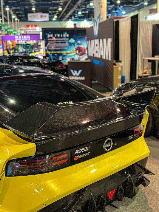 Nissan Z 400Z Nismo Proto Performance Sport RZ34 2023-ON with Aftermarket Parts - Rear Wing Only Carbon Fiber/FRP from CMST Tuning