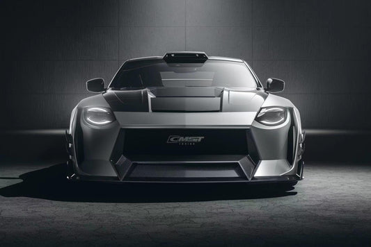 Nissan Z 400Z RZ34 Fairlady 2022-ON with Aftermarket Parts - Side Skirts Extensions Carbon Fiber / FRP from PROJECT WIDEBODY