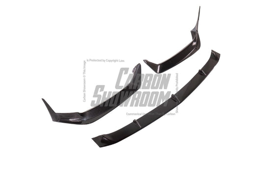 Paktechz Carbon Fiber Front Lip Ver.1 for Mercedes benz AMG GT/GTS/GTC C190 2018-2021 - Performance SpeedShop