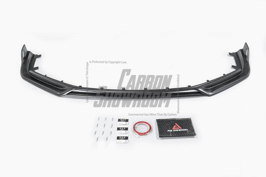Porsche 911 991.2 Carrera GTS/4 GTS 2015 2016 2017 2018 2019 with Aftermarket Parts - AE Style Front Lip Carbon Fiber from ArmorExtend