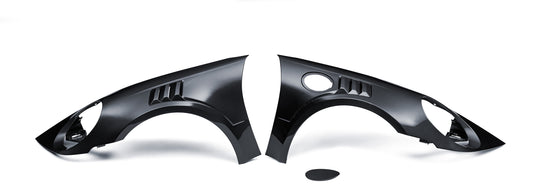 Porsche 911 992.1 Turbo/Turbo S 2020 2021 2022 2023 2024 2025 with Aftermarket Parts - Front Fenders Carbon Fiber from Ventus