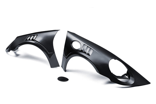 Porsche 911 992.1 Turbo/Turbo S 2020 2021 2022 2023 2024 2025 with Aftermarket Parts - Front Fenders Carbon Fiber from Ventus