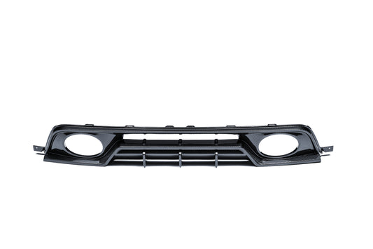 Porsche 911 992.2 Carerra Base/S/T/4S/Targa4S (Fits SportDesign Oval Exhaust Tips) with Aftermarket Parts - Lower Rear Diffuser Dry Pre-preg Carbon Fiber from Ventus Veloce