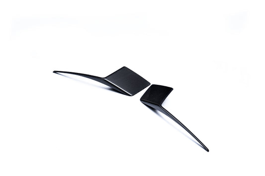Porsche 911 992.2 Carerra Base/T/S/4S 2025-ON with Aftermarket Parts - Upper Rear Diffuser & Canards Dry Pre-preg Carbon Fiber from Ventus Veloce