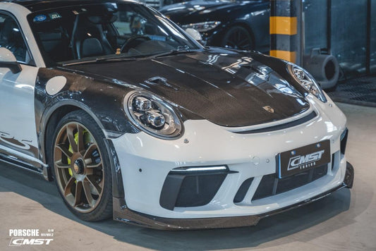 Porsche 991.1 Carrera Base/S/Targa/4/4S/GTS/Turbo/Turbo S/GT3/GT3RS 2012 2013 2014 2015 2016 & 991.2 Carrera Base/S/T/Targa/4/4S/Turbo/Turbo S/GTS/GT3 2017 2018 2019 with Aftermarket Parts - Front Bumper PP from CMST Tuning
