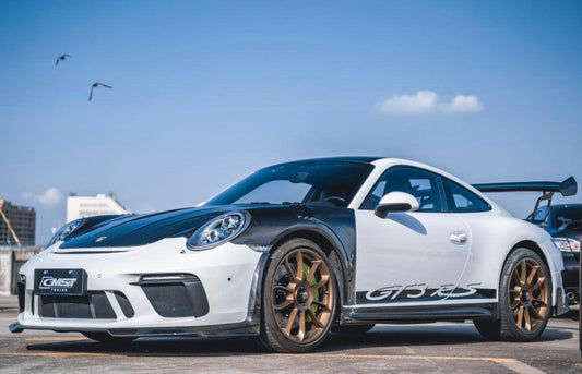 Porsche 991.1 Carrera Base/S/Targa/4/4S/GTS/Turbo/Turbo S/GT3/GT3RS 2012 2013 2014 2015 2016 & 991.2 Carrera Base/S/T/Targa/4/4S/Turbo/Turbo S/GTS/GT3 2017 2018 2019 with Aftermarket Parts - Front Bumper PP from CMST Tuning