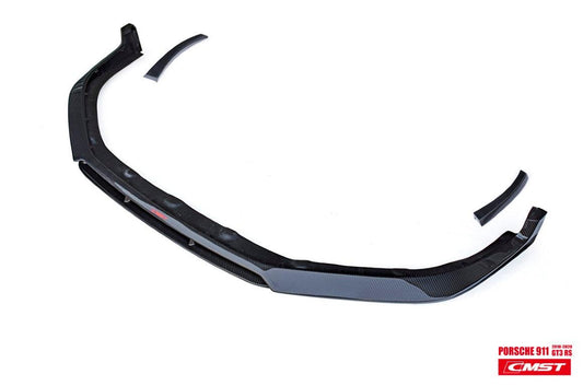 Porsche 991.1 Carrera/S/GTS/Turbo/Turbo S/GT3/GT3RS 2012 2013 2014 2015 2016 with Aftermarket Parts - Front Lip Carbon Fiber from CMST Tuning