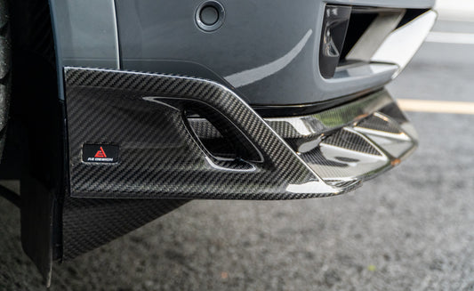 ArmorExtend AE Front Lip & Canards for Porsche Cayenne 9Y0.2 Base/S/E-Hybrid & 9Y3.2 Base/S Pre-preg Carbon Fiber