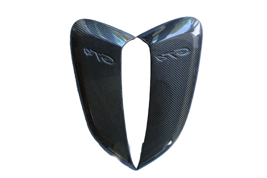 Porsche 981 Cayman & Boxster (all models, including Base / S / GTS / GT4 / Spyder) 2012 2013 2014 2015 2016 with Aftermarket Parts - GT4 Conversion Style Side Vents Carbon Fiber from Dupont Tech