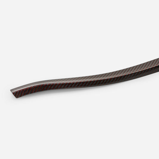 Honda Civic Type-R FK8 2017 2018 2019 2020 2021 with Aftermarket Parts - ES Style Gurney flap (For OE wing blade) Carbon Fiber from EPR USA