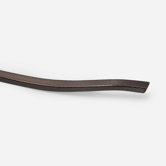 Honda Civic Type-R FK8 2017 2018 2019 2020 2021 with Aftermarket Parts - ES Style Gurney flap (For OE wing blade) Carbon Fiber from EPR USA