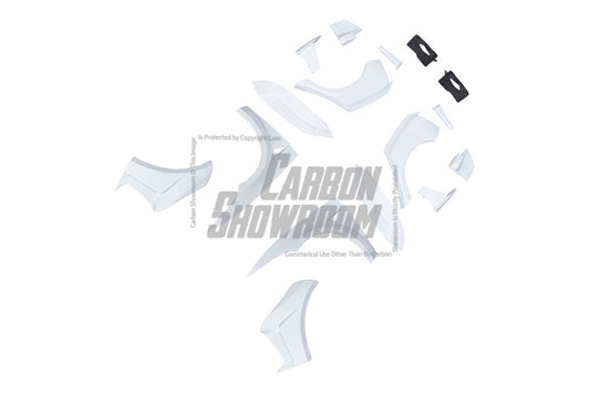 Tesla Model 3 Highland / Performance 2024-ON with Aftermarket Parts - Full Complete Kit Carbon Fiber / FRP from Robot Craftsman