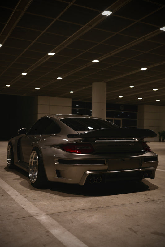 ROBOT CRAFTSMAN "TIGANISM GUSTAV" Engine Cover for 997.1 997.2 911 Carrera Base/S/4S/GTS 2005-2012 Carbon Fiber / FRP