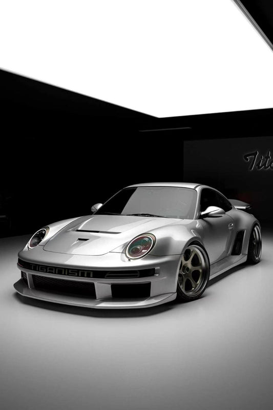ROBOT CRAFTSMAN "TIGANISM GUSTAV" Widebody Front Bumper and Lip for Porsche 997.1 997.2 911 Carrera Base/S/4S/Targa/GTS/GT3/Turbo Carbon Fiber / FRP