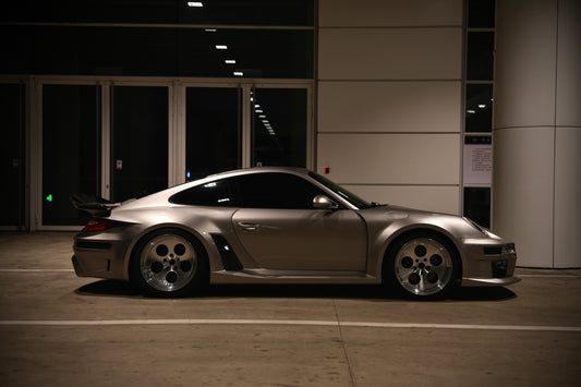 ROBOT CRAFTSMAN "TIGANISM GUSTAV" Widebody Side Skirts for Porsche 911 997.1 997.2 Carrera Base/S 2005–2012 Carbon Fiber / FRP