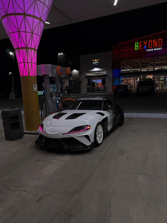 Robot Craftsman "Alerion" Narrow Body Front Bumper & Lip for Toyota Supra MK5 A90 A91 3.0 2.0 Carbon Fiber/FRP