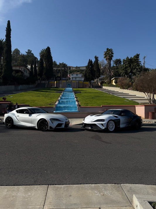 Robot Craftsman "Alerion" Narrow Body Front Bumper & Lip for Toyota Supra MK5 A90 A91 3.0 2.0 Carbon Fiber/FRP